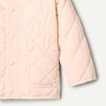Amazon Essentials x Sofia Grainge Unisex Babies' Hooded Insulated Midweight Field Jacket, Pearl, 18 Months