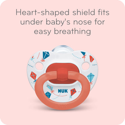 NUK Orthodontic Pacifiers, 6-18 Months, 5-Pack