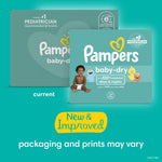 Pampers Baby Dry Diapers Size 3 104 Count (Pack of 2)
