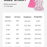 PATPAT Baby Toddler Girl Dresses Infant Ruffle & Short Sleeveless 2 Pack Summer Dress Casual Party Dress Dark Pink 18-24 Months
