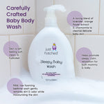 Just Hatched Sleepy Baby Wash, Made with Essential Oils, Relaxing, Calming, Moisturizing, Gluten Free, Hypoallergenic, 13.5 fl oz