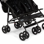 Jeep PowerGlyde Side-by-Side Double Stroller by Delta Children, Grey