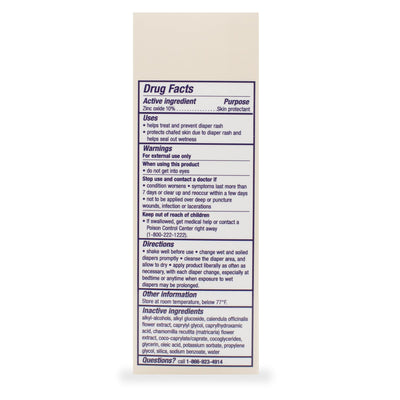 Bébé Bottoms Baby Diaper Rash Cream Spray, No-Rub Touch Free Application for Sensitive Skin (100 ml)