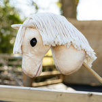 LeMieux Hobby Horse Popcorn - Detachable Pole - Realistic Head - Perfect for Kids