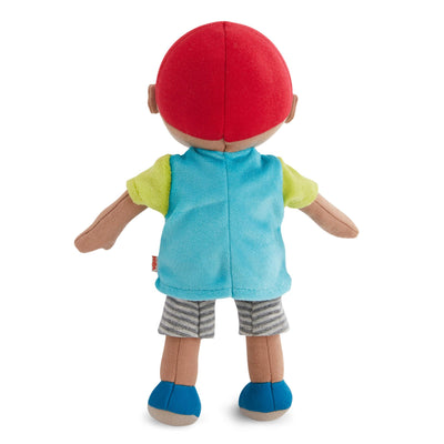 HABA Snug Up Gabriel - 10" Soft Doll, Machine Washable Baby Boy Doll - Perfect Snuggly First Soft Toddler Plush Figure for 6 Months and Up