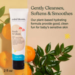 Mini Bloom Fresh N’ Clean 2-in-1 Hair + Body Wash Shampoo Sulfate-Free Baby & Kid Safe Aloe leaf, Chamomile extract, Lavender & Botanicals - Travel Size