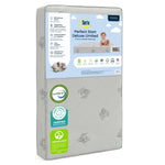 Serta Perfect Start Deluxe Limited Dual Sided Baby Crib Mattress and Toddler Mattress, GREENGUARD Gold Certified, Firm Support, Waterproof, 7 Year Warranty, Made in USA