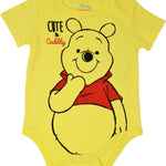 Disney Winnie the Pooh Infant Baby Boys 5 Pack Bodysuits 12 Months