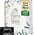 Pregnancy Journal for First Time Moms | Weekly Pregnancy Tracker & Baby Book | 200-Page Maternity Journal | Pregnancy Must Haves Keepsake Gift | Premium Hardcover Pregnancy Book for Expecting Moms
