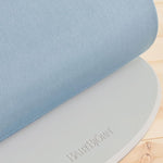 BabyBjörn Bouncer Bliss, Blue, Woven, Petal Quilt | 2-in-1 Adjustable Baby Bouncer Seat and Toddler Chair, Newborn to Toddler (8-29 lbs), 4 Positions, Lightweight & Portable