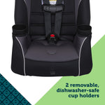 Safety 1st Crosstown Slim All-in-One Convertible Car Seat, City Storm