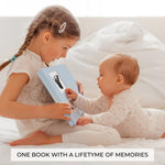 Keepsake Baby Memory Book for Boys and Girls – Timeless First 5 Year Baby Book With Photoslots – Cute Journal Scrapbook or Photo Album - Record a Milestone for Every Event from Birth to Age 5