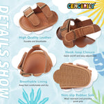 CENCIRILY Infant Baby Boys Girls Summer Beach Sandals Anti-slip Rubber Soft Sole Lightweight Breathable Athletic Toddler First Walking Shoes
