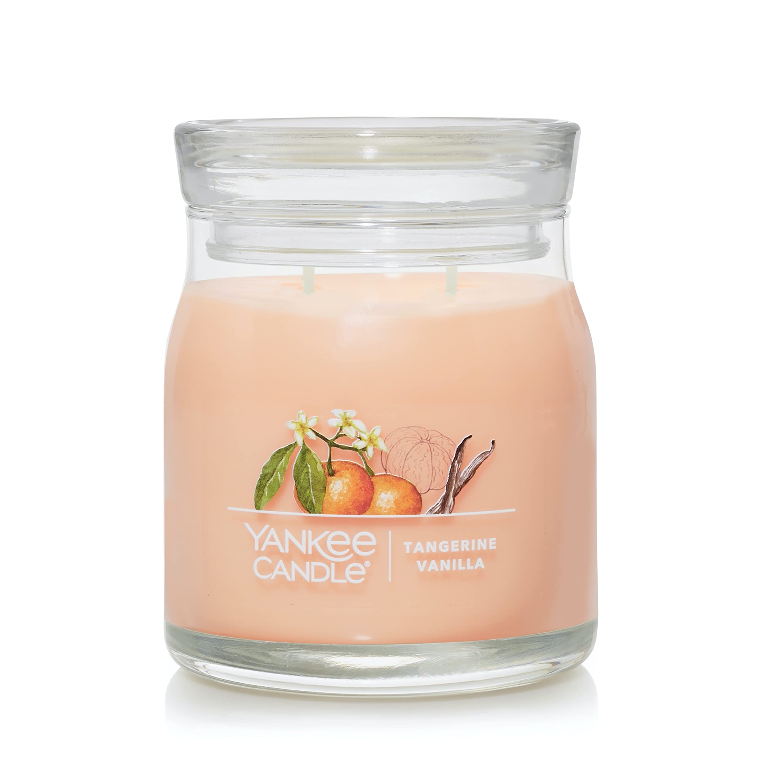 Yankee Candle Sage & Citrus Scented, Classic 22oz Large Jar Single Wick Candle, Over 110 Hours of Burn Time, Ideal for Home Decor and Gifts