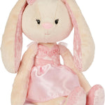 GUND Take-Along Friends Plush, Curtsy Ballerina Bunny, Bunny Stuffed Animal for Ages 1 and Up, Pink, 15"