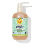California Baby shampoo and bodywash bottle on a white background