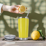 16 Pack Insulated Coffee Tumbler - 20oz Stainless Steel Double Wall Vacuum Travel Tumbler Cup with Lid and Straw for Cold & Hot Drinks (Mixed Colors)