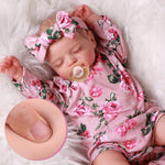 BABESIDE Lifelike Reborn Baby Dolls - 20 inch Sleeping Realistic Newborn Baby Dolls Soft Body Real Life Baby Dolls Girl with Accessories Gifts for Kids Age 3 + & Collection