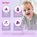 USDA Organic Nighttime Gripe Water for Babies by MaryRuth's | Herbal Blend for Little Tummies | Baby Essentials | Ages 0+ | Ginger Root | Lemon Balm | Fennel Seed | Vegan | 4 oz | 30-60 Servings