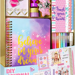 DIY Journal Kit for Girls - DIY Journal Set for Tween & Teen Girls, Stationery Set, Scrapbook & Diary Supplies Set, Journaling Art Crafts Kit, Ideal Gifts for 8 9 10 11 12 13 14 Year Old Girl