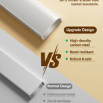 Bed Rail for Toddlers, Thickened & Reinforced Toddler Bed Rails with Double Child Lock, Upgraded Kids Baby Bed Rail Guard/Bed Side Rails for Queen, King Size,White/Grey, 1Side, 78.7" Lx28 H