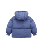 Vmterliya Baby Winter Coats, Outerwear for Toddler Kids Infants Boys Girls Light Puffer Warm Hooded Down Jacket for 2-7 Years (US, Age, 4 Years, 5 Years, Blue)