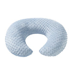DONOMILO Nursing Pillow and Positioner Breastfeeding and Bottle Feeding, Propping Baby, Tummy Time, Sitting Support for Baby Boy Baby Girl, with Removable Dots Cover (Blue)