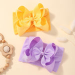doboi 20PCS Baby Bows Baby Girl Headbands Nylon Hairbands with Ribbon Bow Handmade Elastic Baby Hair Bows Headbands for Baby Girls Newborns Infants Toddlers and Kids