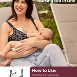 Momcozy Seamless Pumping Bra Hands Free, Fixed Padding Hands-Free Pumping & Nursing Bra, Wireless Comfort Pumping Bra