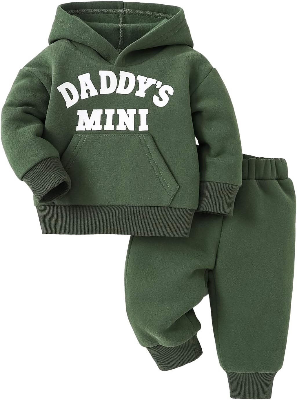 Toddler Baby Boy Fall Clothes Long Sleeve Hoodie Sweatshirts Pants Set Infant Winter Outfits