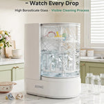 SIJING Bottle Washer Pro, Baby Bottle Washer, Bottle Sterilizer and Dryer, All-in-One Bottle Washer with Visible Glass Chamber, 40-Jet Deep Cleaning, Fits Pump Parts and Baby Essentials