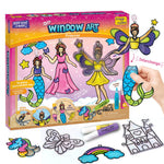 Imagimake Window Art Princess | Suncatcher Kit | Arts and Crafts for Kids Ages 8-12 | Girls Toys Age 6-8 | Unicorn Gifts for Girls Age 6-8 | 5 Year Old Girl Gift | 8 Year Old Girl Birthday Gift