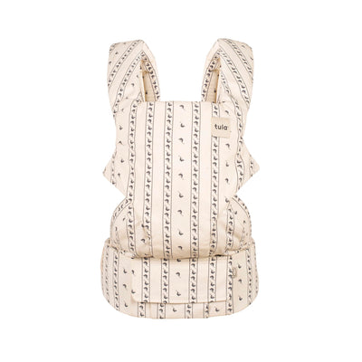 Baby Tula Explore Cotton Baby Carrier 7 – 45 lb, Adjustable Newborn to Toddler Carrier, Multiple Ergonomic Positions Front and Back, Soft and Supportive – Tula Coast, Folklore