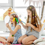 Mini Flower Hair Clips, 100Pcs Colorful Mini Baby Hair Clips, Daisy Flower Clips Pins Hair Barrettes Toddler Hair Accessories for Women Girls Kids Teens