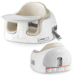 Bumbo 3-in-1 Baby Multi Seat Booster with Feeding Tray, 6-36 Months Old, Taupe