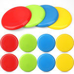 Amarlozn Jumbo 8" Flying Disc Toys for Kids Adults, 8 Pack Flying Sport Yard Ring Toy for Outdoor Beach Accessories Backyard Lawn Park, Toss and Catch Game Sports Toy for Boys Girls
