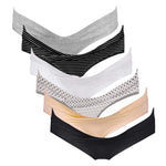 Intimate Portal Cotton Maternity Underwear Under the Bump Pregnancy Bikini Panties Women Postpartum Briefs 6 Pack Inspiration L