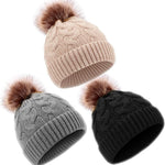 Baby Beanie Hat, Infant Newborn Toddler Winter Warm Knit Cap for Little Boys Girls, Winter Warm Hat