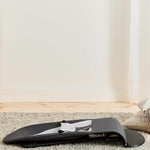 BabyBjörn Bouncer Balance Soft, Woven/Jersey, Dark Gray/Gray | 2-in-1 Adjustable Baby Bouncer Seat and Toddler Chair, Newborn to Toddler (8-29 lbs), 4 Positions, Lightweight & Portable