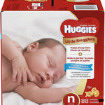 Huggies Size Newborn Diapers, Little Snugglers Baby Diapers, Size Newborn (up to 10 lbs), 31 Count, Packaging May Vary