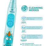 Vekkia Sonic Rechargeable Kids Electric Toothbrush(Blue)