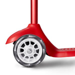 Radio Flyer Kids Scooter, Toddler Scooter, Toddler Outdoor Toys, Kids Toys for Ages 2-5, Flyer Glider Jr. with Light Up Wheels, Red