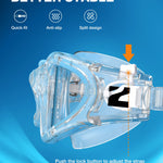 ZIONOR Swim Goggles, G1 SE Swimming Goggles Anti-fog for Adult Men Women
