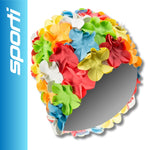 Sporti Flower Swim Cap (Multi)