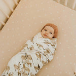 Little Unicorn Premium Cotton Swaddle Baby Blanket | Breathable Fabric | for swaddling, Play, Nursing & More (Llama Llama)