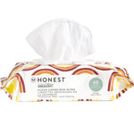 The Honest Company Clean Conscious Multi-Use Wipes, Unscented Hypoallergenic Baby Wipes for Sensitive Skin, 99% Water Plant-Based Compostable Wipes, Pattern Play, 720 Count