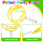 SZCECHRE 28 Pcs Big Bubble Wand Bulk Set for Summer Outdoor Games Activities Party Favors Birthday Supplies, Big Bubble Maker with Tray
