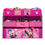 Disney Minnie Mouse Deluxe 9 Bin Design and Store Toy Organizer by Delta Children, Greenguard Gold Certified