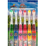 Brush Buddies Paw Patrol Kids Toothbrush Set of 6 Pack Soft Bristle Toothbrushes for Toddlers Ages 2+, Extra Gentle Bristles, Small Head, Easy Grip Handle, Fun Paw Patrol Characters, Kids Oral Care