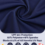 babygoal Baby Navy Blue Long Sleeve Rash Guard Shirt with UPF 50+ Sun Protection for Baby Toddler Boy & Girl Beach Pool Swimming SY14-18-24M-B